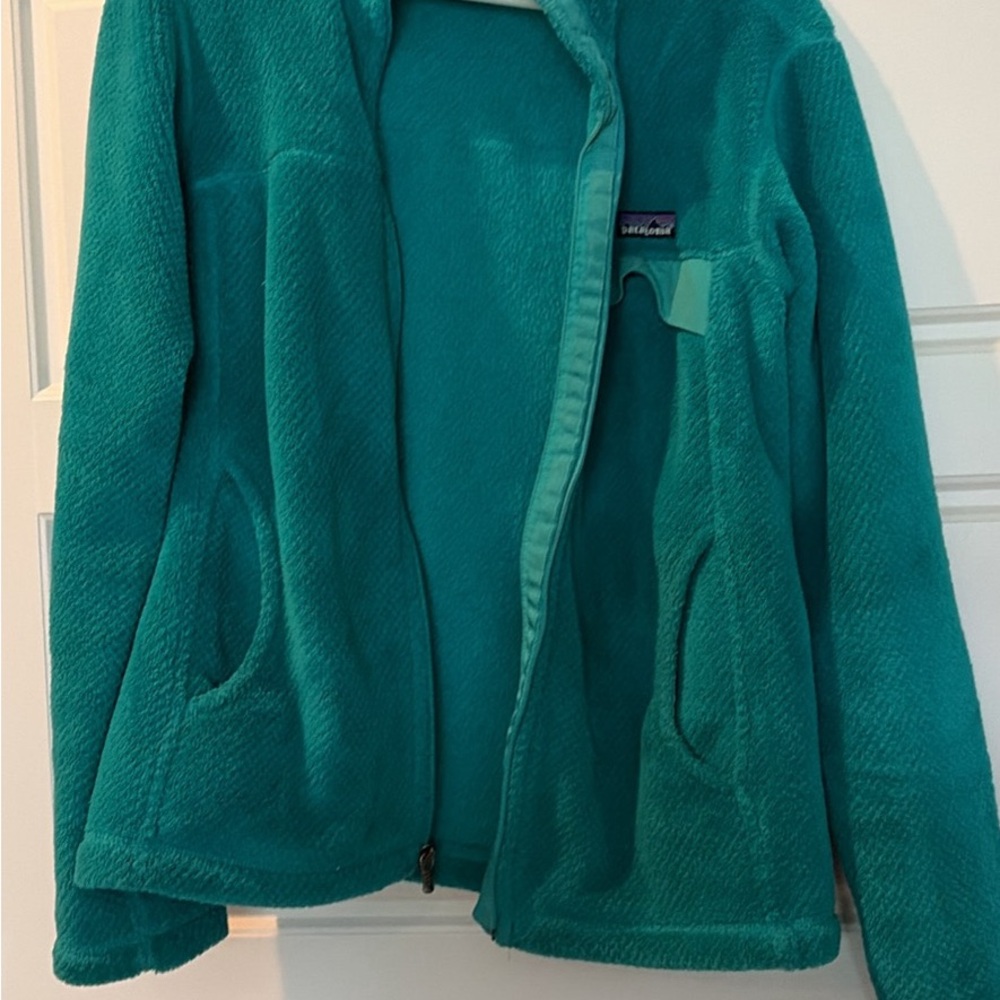 Patagonia Teal Fleece Jacket